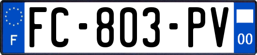 FC-803-PV