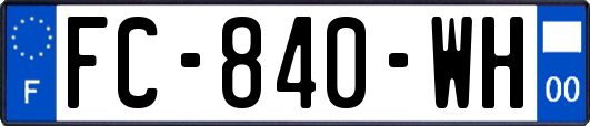 FC-840-WH
