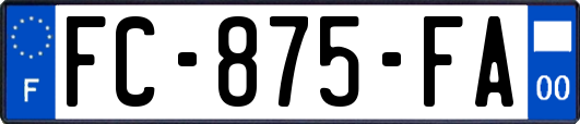FC-875-FA