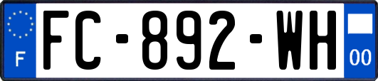 FC-892-WH