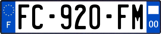 FC-920-FM