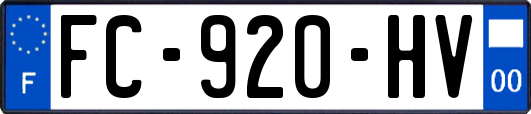 FC-920-HV