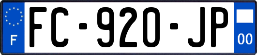FC-920-JP