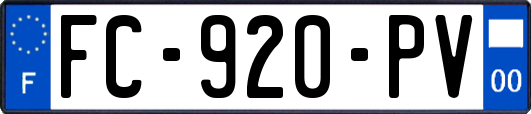 FC-920-PV