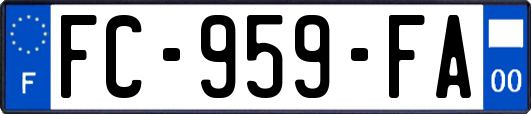 FC-959-FA