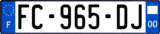 FC-965-DJ