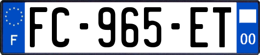 FC-965-ET