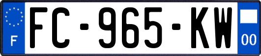 FC-965-KW