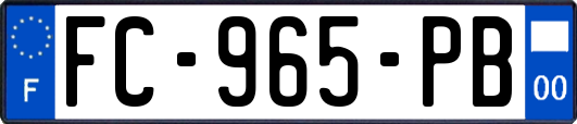 FC-965-PB