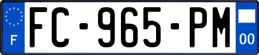 FC-965-PM