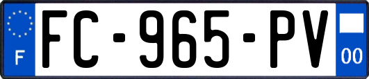 FC-965-PV
