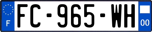 FC-965-WH