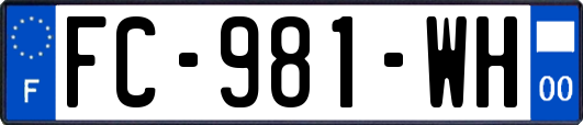FC-981-WH