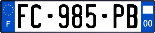 FC-985-PB