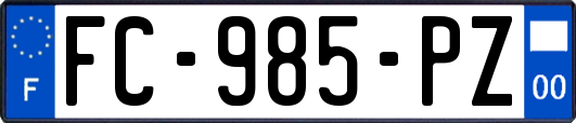 FC-985-PZ