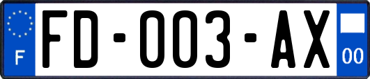 FD-003-AX