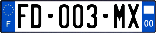 FD-003-MX