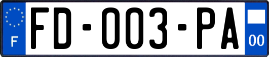 FD-003-PA