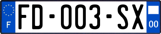FD-003-SX