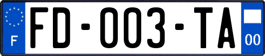 FD-003-TA