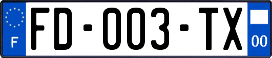 FD-003-TX