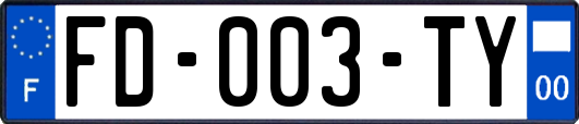 FD-003-TY