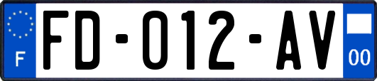 FD-012-AV