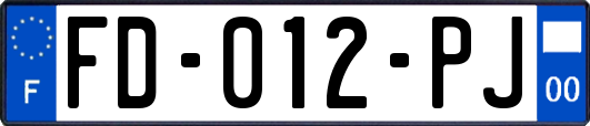 FD-012-PJ