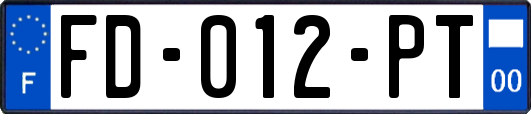 FD-012-PT
