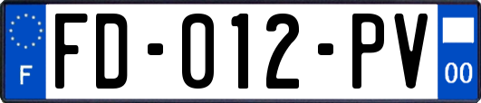 FD-012-PV