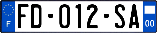 FD-012-SA