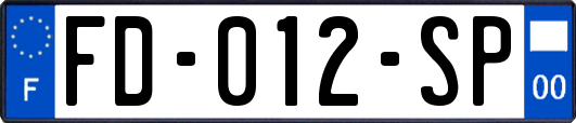 FD-012-SP