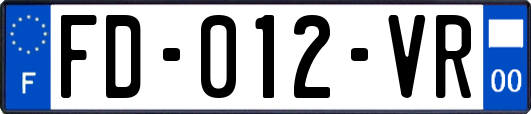 FD-012-VR