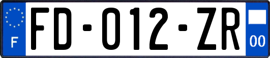 FD-012-ZR