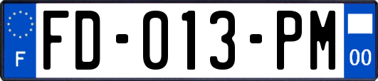 FD-013-PM