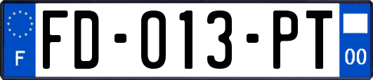 FD-013-PT