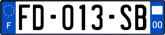 FD-013-SB