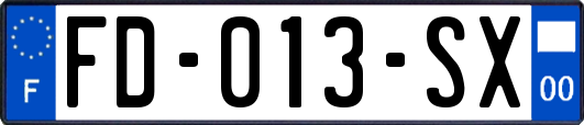 FD-013-SX