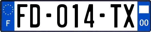 FD-014-TX