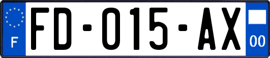 FD-015-AX