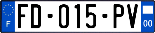 FD-015-PV