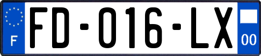 FD-016-LX