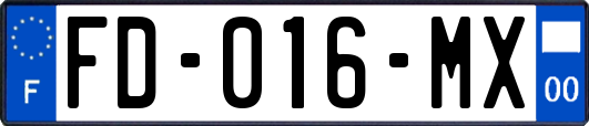FD-016-MX