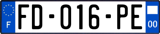 FD-016-PE
