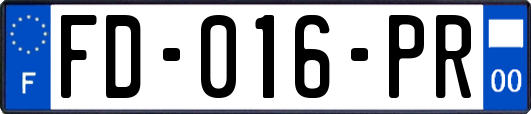 FD-016-PR