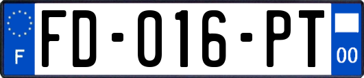 FD-016-PT
