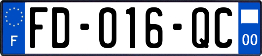 FD-016-QC