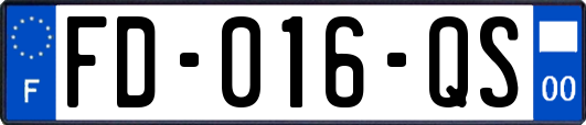 FD-016-QS