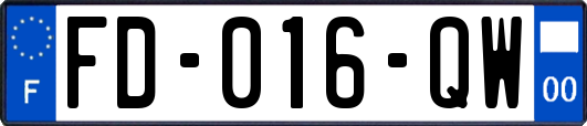 FD-016-QW