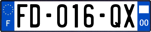 FD-016-QX